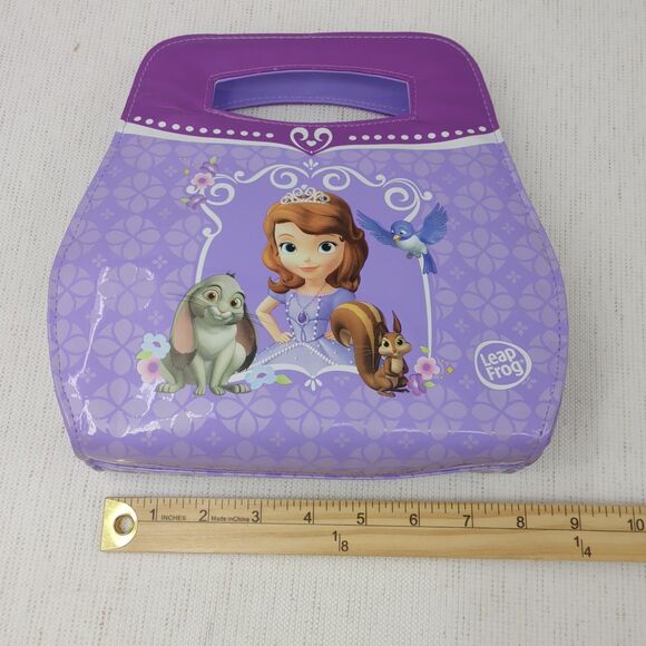 Leap Frog Disney Sofia the First Case Purple Handbag Princess - Picture 11 of 12
